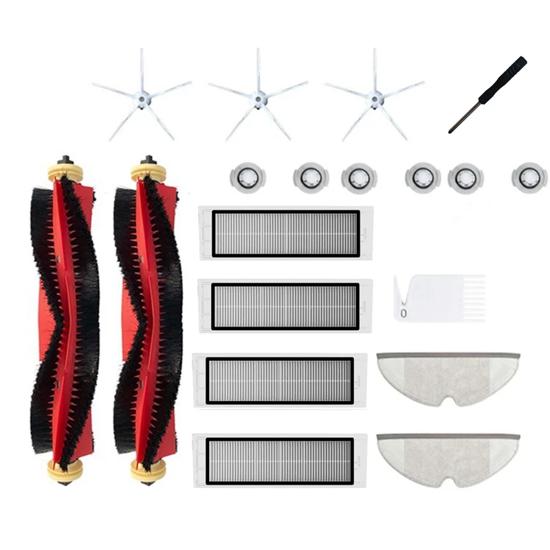 Запчасти для пылесоса XiaoMi Roborock S6 S60 S65 S5 MAX T6, основная щетка, моющийся фильтр НЕРА, боковая щетка
Запчасти для пылесоса XiaoMi Roborock S6 S60 S65 S5 MAX T6, основная щетка, моющийся фильтр НЕРА, боковая щетка