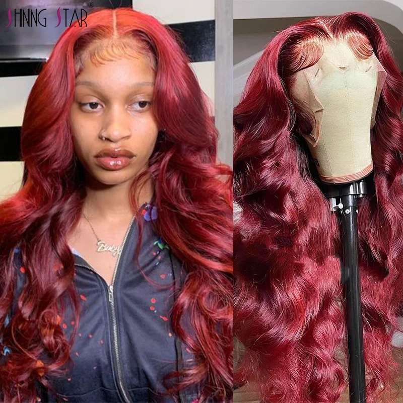 Бордовый 99J парик на сетке спереди для женщин, парик с волнистыми волосами, предварительно выщипанный Hd, прозрачный, красный, на сетке сперед... 
Бордовый 99J парик на сетке спереди для женщин, парик с волнистыми волосами, предварительно выщипанный Hd, прозрачный, красный, на сетке сперед...