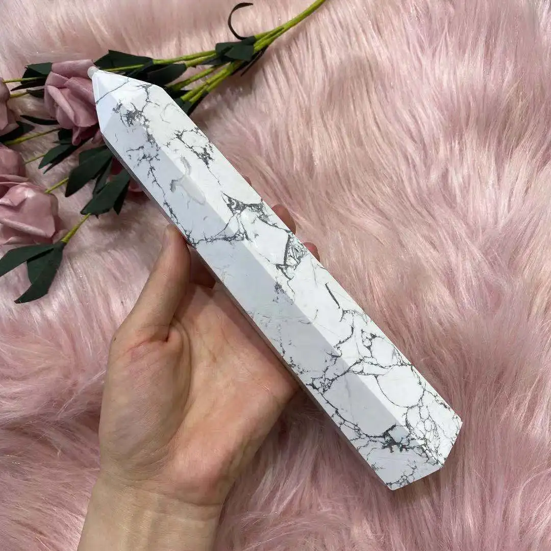 AAA+Natural Crystals Quartz Howlite Tower Point Energy Reiki Stones Room Home Office Aquarium decoration accessories Gemstone
AAA+Natural Crystals Quartz Howlite Tower Point Energy Reiki Stones Room Home Office Aquarium decoration accessories Gemstone