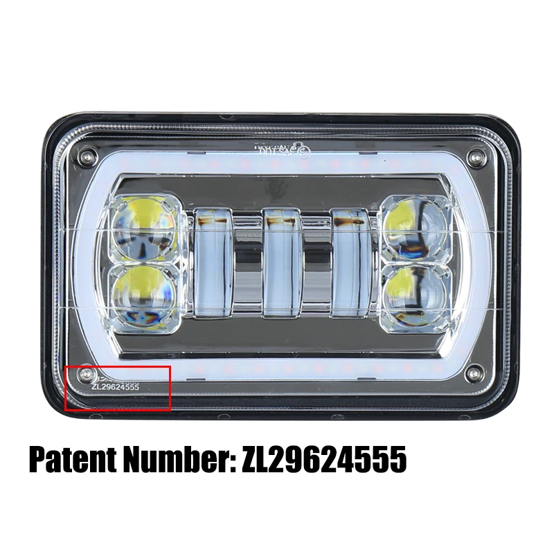 White Amber halo Sealed Beam 4x6 Led Headlights for Trucks 4X4 Offroad 2Pcs
White Amber halo Sealed Beam 4x6 Led Headlights for Trucks 4X4 Offroad 2Pcs