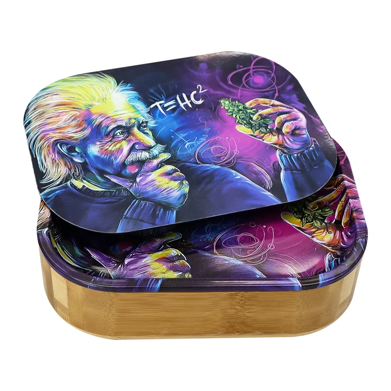 Rolling Trays Set 18*14 cm Bamboo Tinplate Ribbon with Cover Weed Storage Smoke Accessories Tobacco Rolling Papers Plate Custom
Rolling Trays Set 18*14 cm Bamboo Tinplate Ribbon with Cover Weed Storage Smoke Accessories Tobacco Rolling Papers Plate Custom