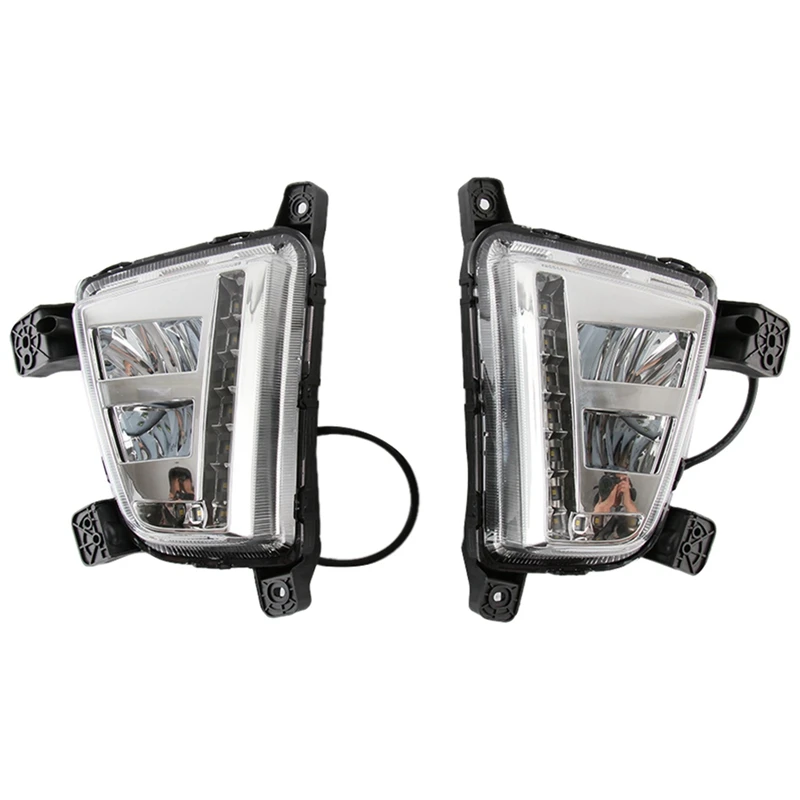 Front Daytime Running Light Fog Lamp Light Without Frame for Hyundai IX25 2014-2016 Accessories
Front Daytime Running Light Fog Lamp Light Without Frame for Hyundai IX25 2014-2016 Accessories
