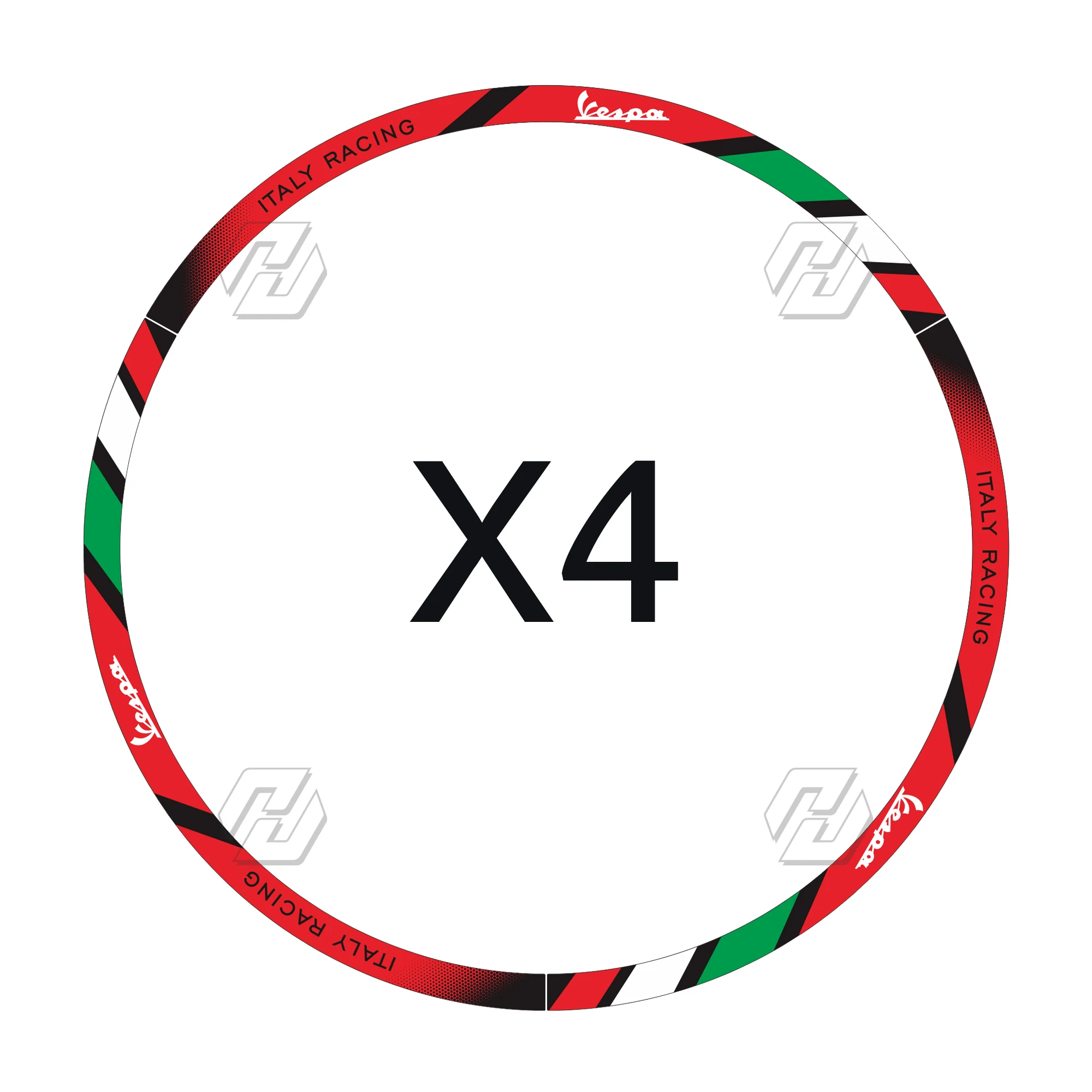 BIKENBIKER Case for Vespa GTS GTV Sprint 12 Inch Rim Motorcycle Wheel Reflective Sticker Kit
BIKENBIKER Case for Vespa GTS GTV Sprint 12 Inch Rim Motorcycle Wheel Reflective Sticker Kit