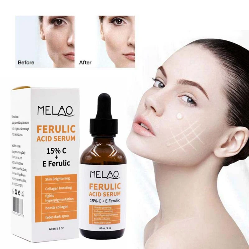 15% Ferulic Acid C + E Essence Stock Solution Moisturizing Anti-Wrinkle Skin Care Essential Liquid
15% Ferulic Acid C + E Essence Stock Solution Moisturizing Anti-Wrinkle Skin Care Essential Liquid