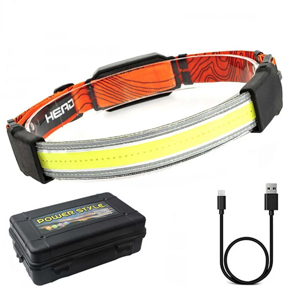 1200mAh USB Rechargeable Work Light Flexible COB LED Headlight Cycling Headlight Lantern 3 Mode Red Warning Strobe Camping Light
1200mAh USB Rechargeable Work Light Flexible COB LED Headlight Cycling Headlight Lantern 3 Mode Red Warning Strobe Camping Light