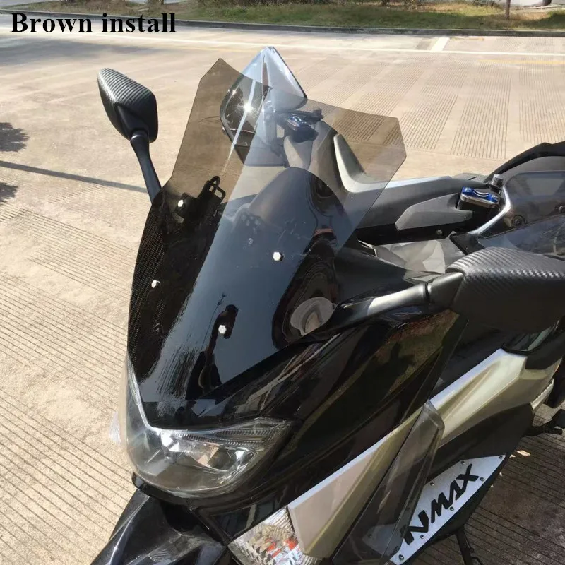Motorcycle Accessories Parts nmax155 nmax higher5cm windscreen windshield deflector wind screens for yamaha nmax155 2016-2019 
Motorcycle Accessories Parts nmax155 nmax higher5cm windscreen windshield deflector wind screens for yamaha nmax155 2016-2019