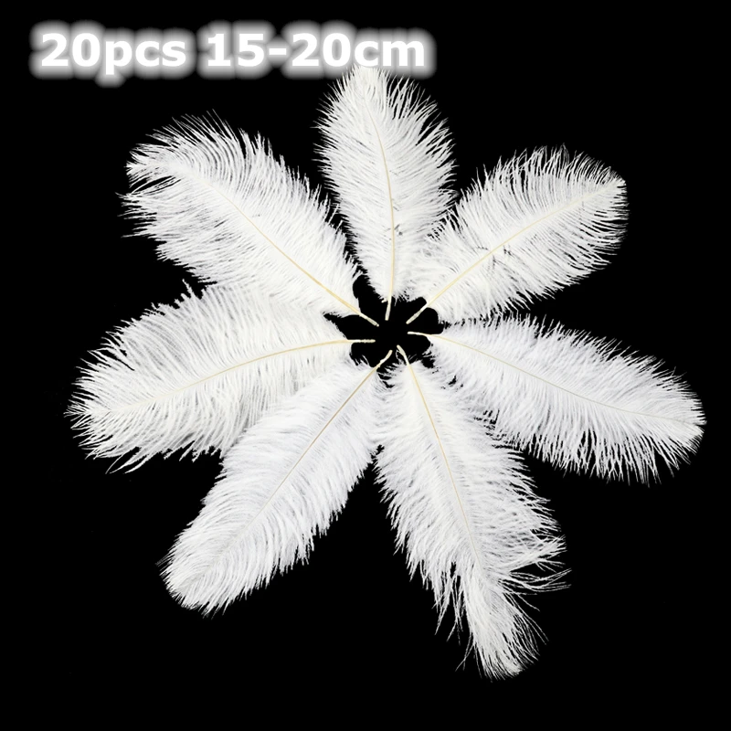 White Feathers Natural Ostrich Goose Chicken Plumes for Wedding Home Party Jewelry Decoration Feathers For Crafts
White Feathers Natural Ostrich Goose Chicken Plumes for Wedding Home Party Jewelry Decoration Feathers For Crafts