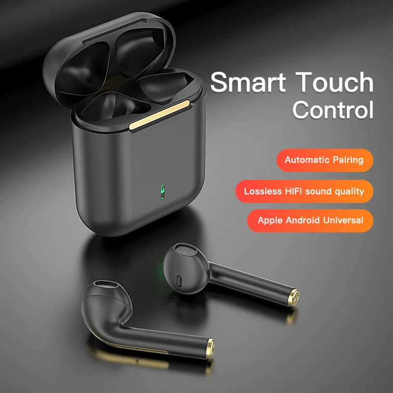 J18 TWS Bluetooth 5.0 Headphones Hifi Stereo True Wireless Headset Earbuds In Ear Handsfree Earphones Ear Buds For Mobile Phone
J18 TWS Bluetooth 5.0 Headphones Hifi Stereo True Wireless Headset Earbuds In Ear Handsfree Earphones Ear Buds For Mobile Phone