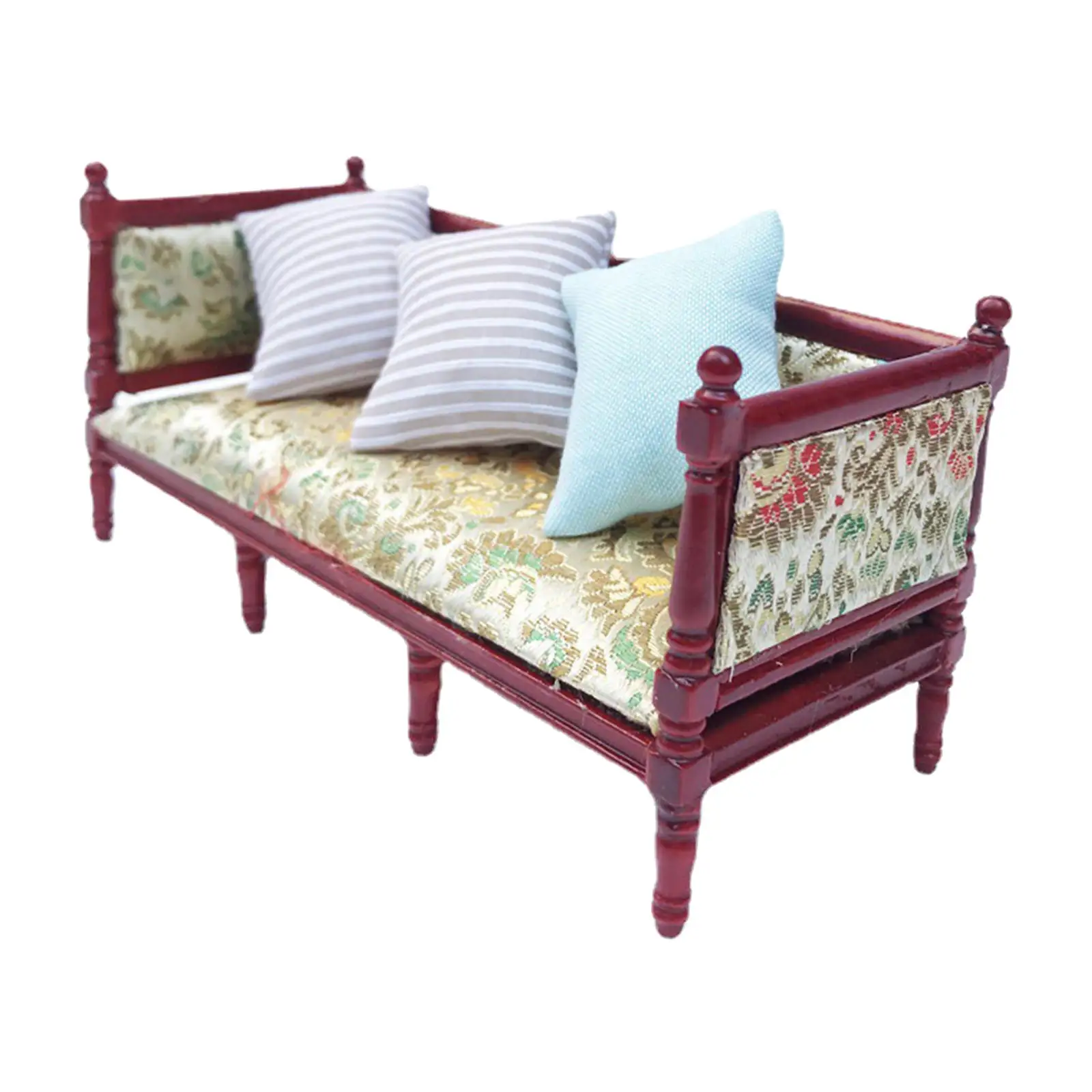 1/12 Sofa Doll House Home Furniture Scenery Living Room Miniature Wooden Decoration 
1/12 Sofa Doll House Home Furniture Scenery Living Room Miniature Wooden Decoration