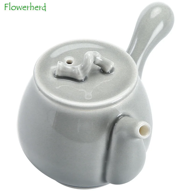 Чернильный бамбуковый чайник Селадон с боковой ручкой, японский ледяной серый глазурь, керамический чайный набор, цветной глазурь, чайный ч...
Чернильный бамбуковый чайник Селадон с боковой ручкой, японский ледяной серый глазурь, керамический чайный набор, цветной глазурь, чайный ч...