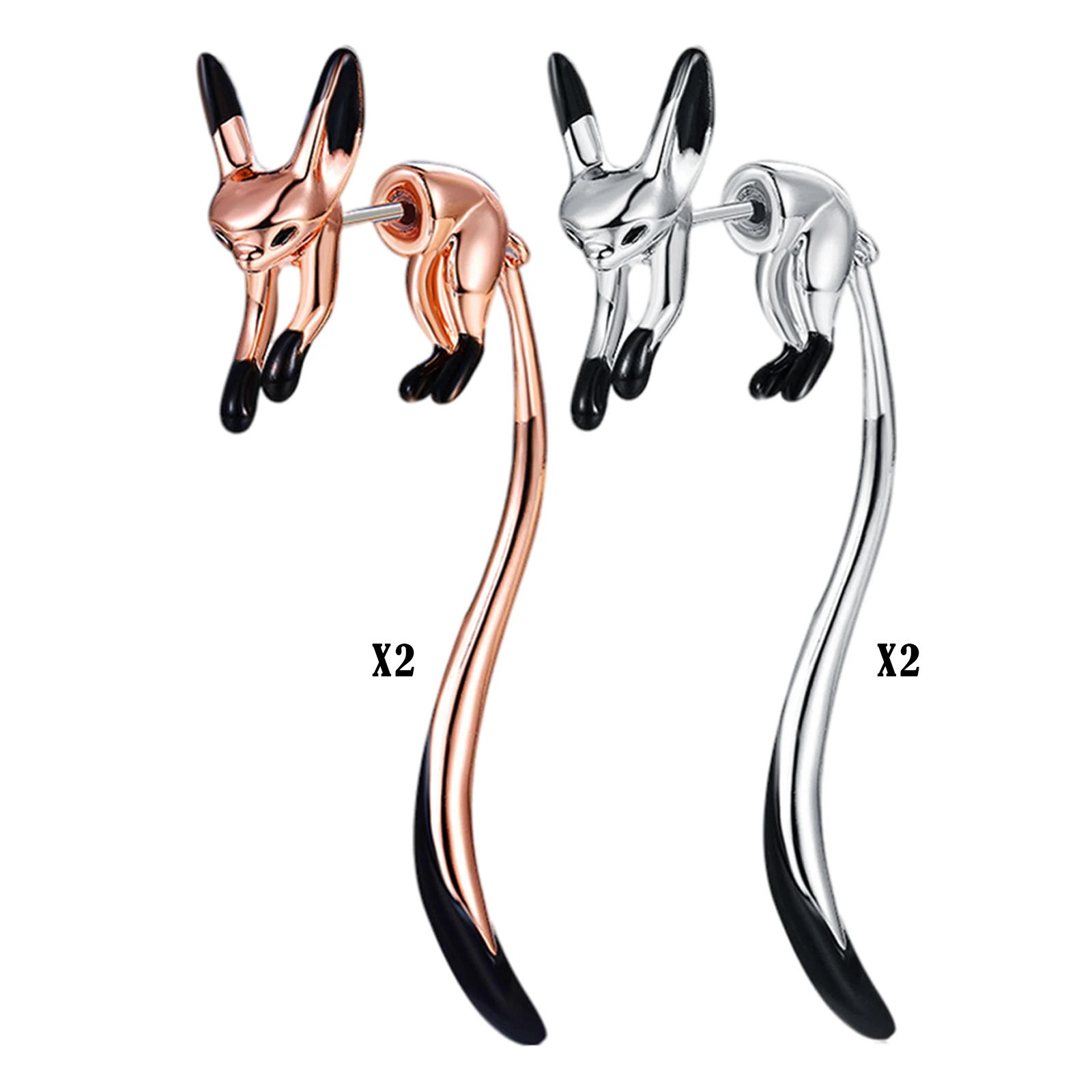 Подвеска женская с черной эмалью, с изображением гиперболы, Тай, 2 шт., серьги в виде лисьей морды
Подвеска женская с черной эмалью, с изображением гиперболы, Тай, 2 шт., серьги в виде лисьей морды