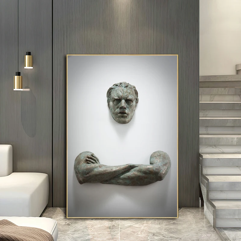 Figure Statue Sculpture Canvas Painting Wall Art Pictures Abstract Posters and Prints Living Room Interior Cuadros Home Decor
Figure Statue Sculpture Canvas Painting Wall Art Pictures Abstract Posters and Prints Living Room Interior Cuadros Home Decor