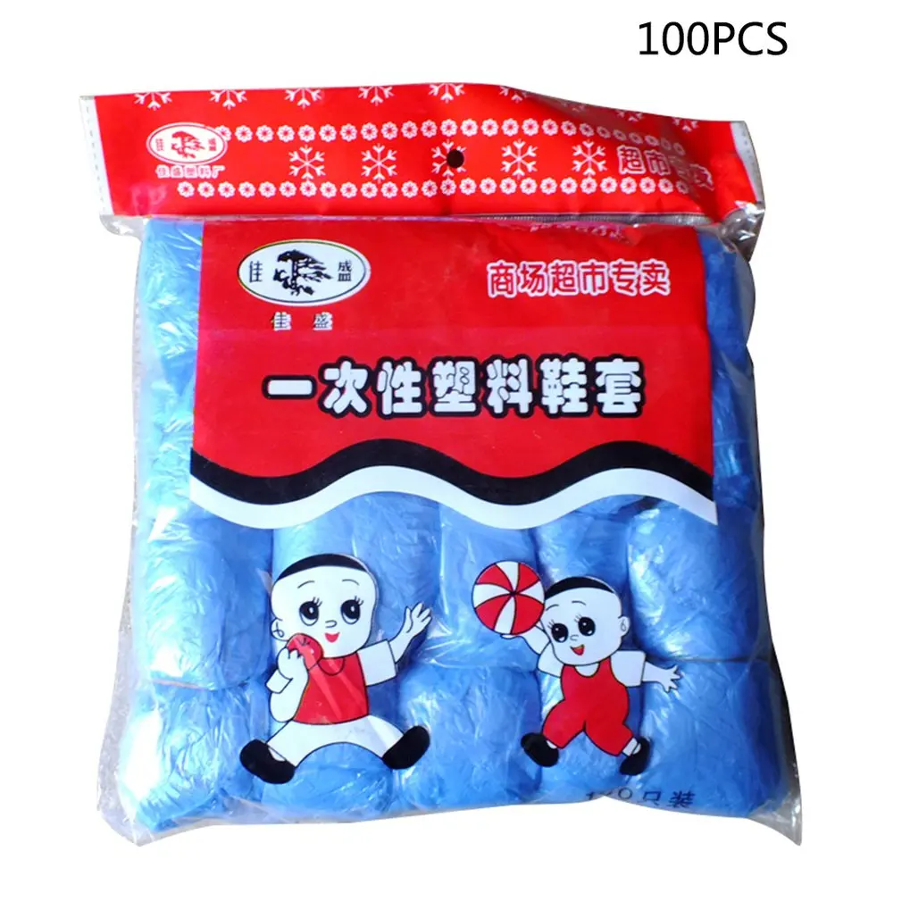 100PCS Waterproof Boot Covers CPE Disposable Shoe Covers Rain Shoe Covers Mud-proof
100PCS Waterproof Boot Covers CPE Disposable Shoe Covers Rain Shoe Covers Mud-proof