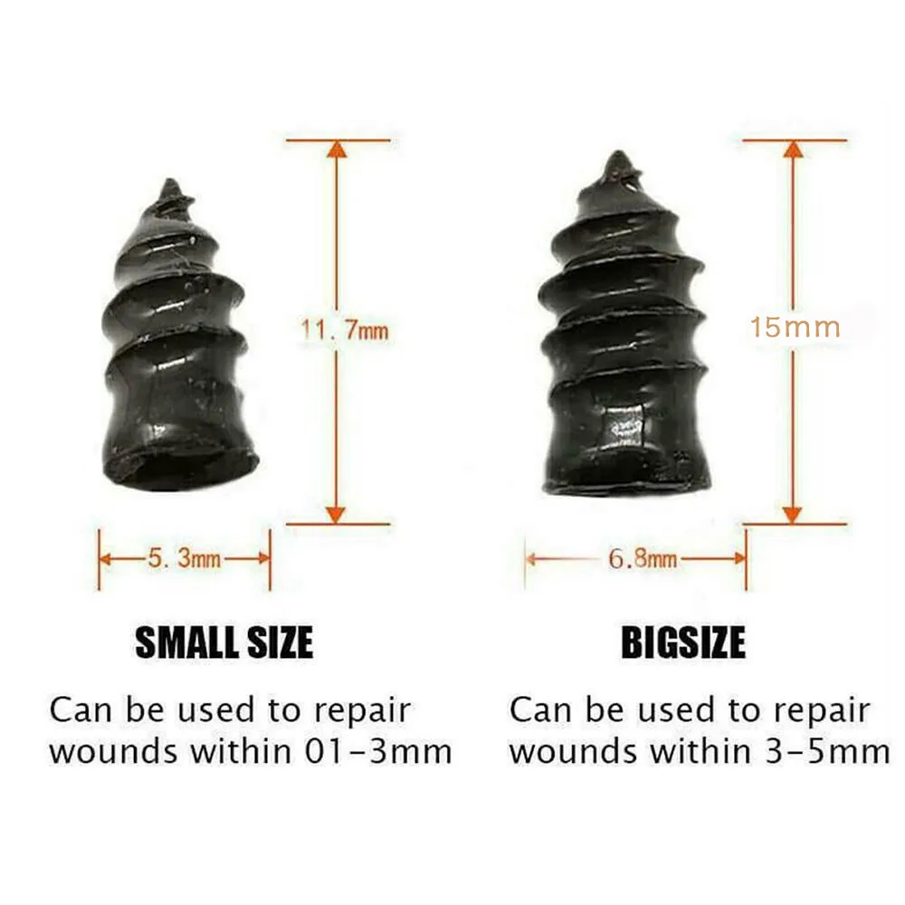 20pcs/set Car Vacuum Tire Repair Nail Tubeless Tyre Rubber Nails Repair Tool For Auto Motorcycle Truck Bus Car Tools
20pcs/set Car Vacuum Tire Repair Nail Tubeless Tyre Rubber Nails Repair Tool For Auto Motorcycle Truck Bus Car Tools
