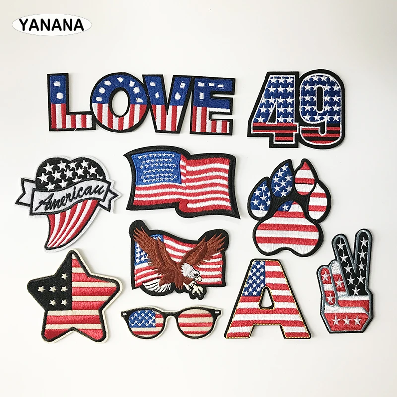 the Banner the Stars and Stripes patch DIY Clothing Iron on sticker Embroidered Patch Sew On Fabric Badge DIY
the Banner the Stars and Stripes patch DIY Clothing Iron on sticker Embroidered Patch Sew On Fabric Badge DIY