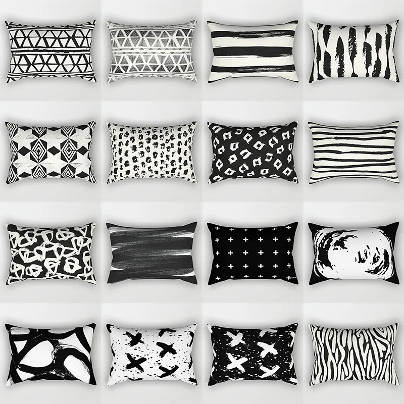 Beauty different gray white black geometry pillow cases short plush rectangle thick pillow case covers size 50cm by 30cm
Beauty different gray white black geometry pillow cases short plush rectangle thick pillow case covers size 50cm by 30cm