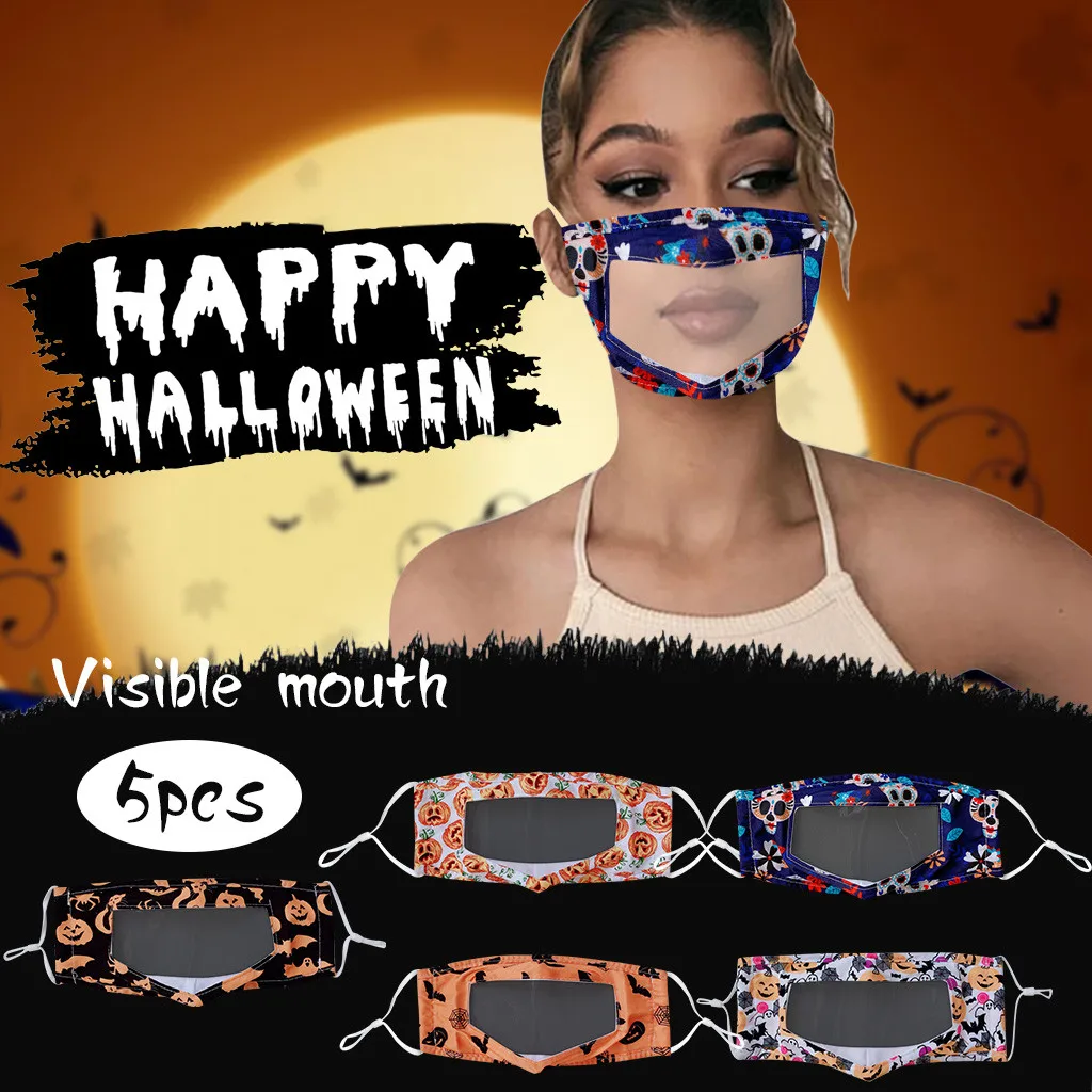5pcs mascarillas reutilizables lavables Transparent Face Mask Halloween Clear Mouth Expression Lip Reading Mask Visual Mask A60
5pcs mascarillas reutilizables lavables Transparent Face Mask Halloween Clear Mouth Expression Lip Reading Mask Visual Mask A60