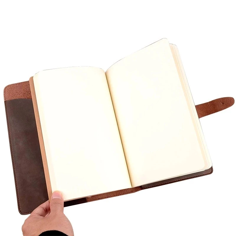 China Factory Handmade Leather Jounal Notebook Customized Genuine Leather Notebook Durable Luxury Note book
China Factory Handmade Leather Jounal Notebook Customized Genuine Leather Notebook Durable Luxury Note book