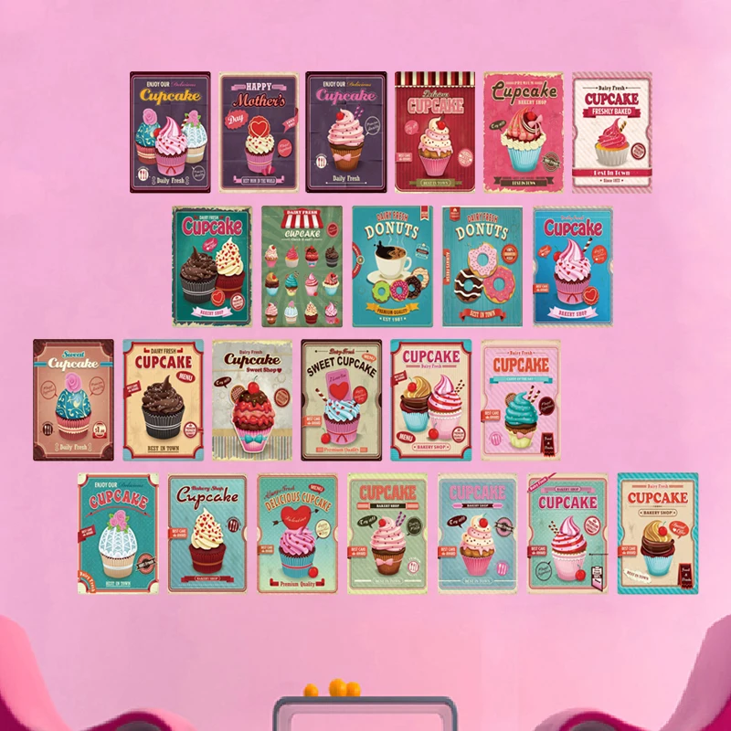 Изящные кексы винтажная картина металлическая фотокартина Ретро железная жестяная картина для кухни столовой хлебобулочных магазинов Дек...
Изящные кексы винтажная картина металлическая фотокартина Ретро железная жестяная картина для кухни столовой хлебобулочных магазинов Дек...