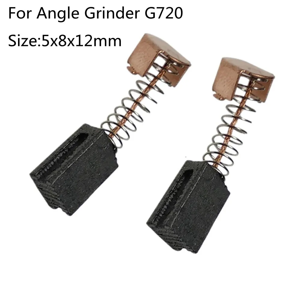 2pcs Carbon Brushes 5x8x12mm Spare Parts For Black Decker Angle Grinder G720 Power Tools Accessories High Quality
2pcs Carbon Brushes 5x8x12mm Spare Parts For Black Decker Angle Grinder G720 Power Tools Accessories High Quality