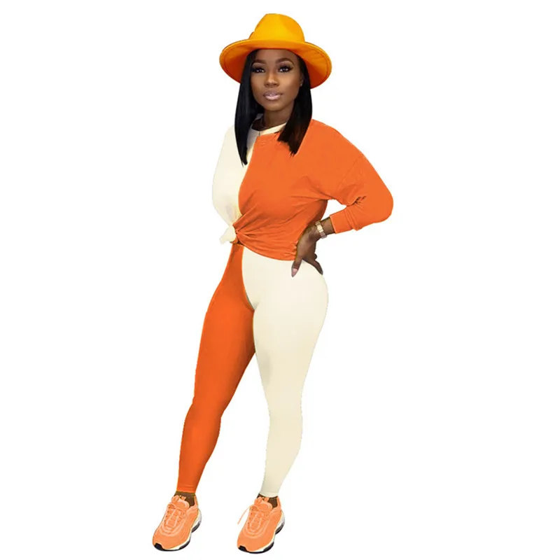 Tracksuit Women 2 Two Piece Set Spring Autumn Clothes Colorblock Long Sleeve Pullover Top And Pants Leisure Female Jogging Suits
Tracksuit Women 2 Two Piece Set Spring Autumn Clothes Colorblock Long Sleeve Pullover Top And Pants Leisure Female Jogging Suits