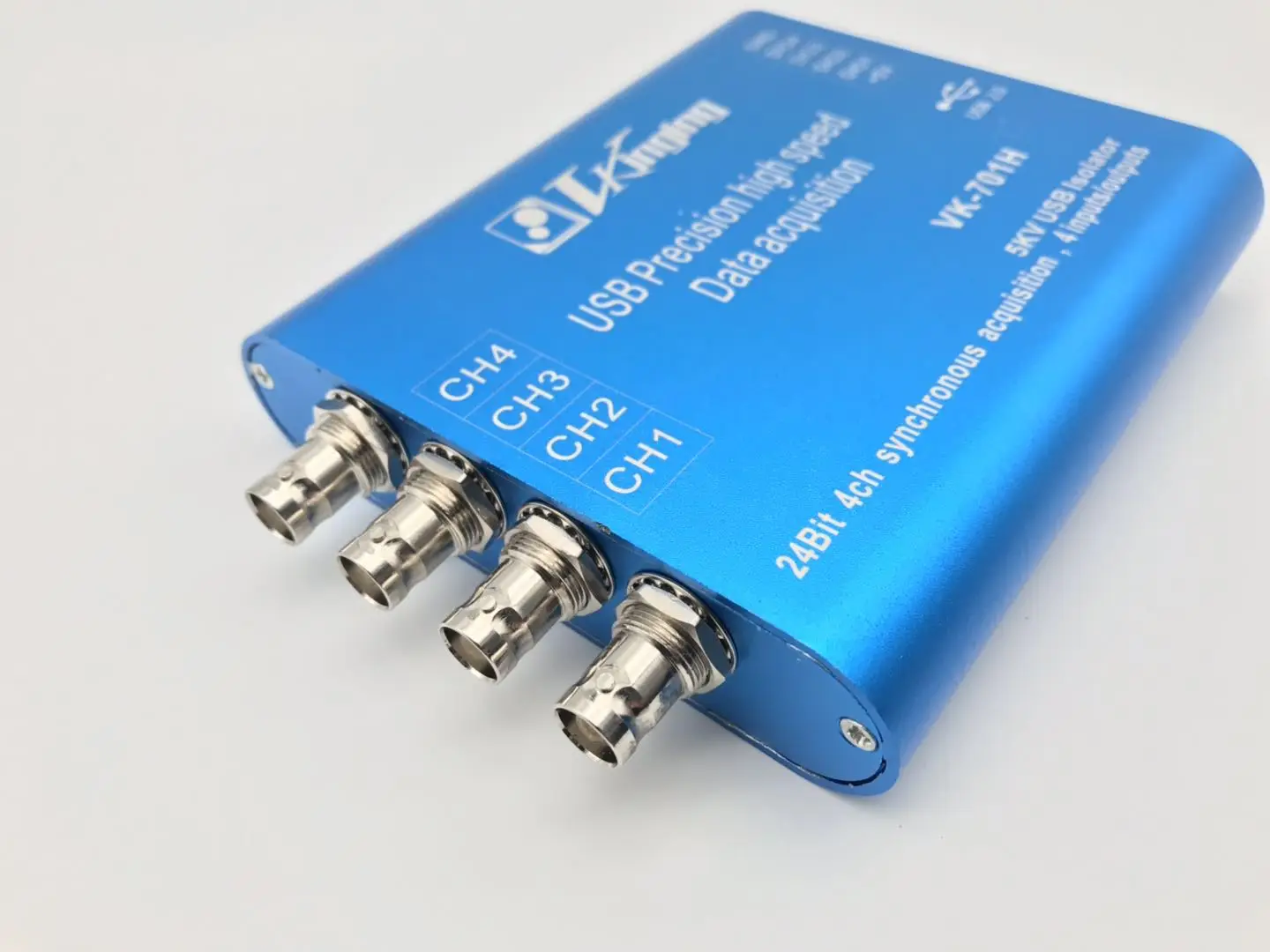 VK701H 24-bit Isolated USB Data Acquisition Card with IEPE Precision 400k Sampling
VK701H 24-bit Isolated USB Data Acquisition Card with IEPE Precision 400k Sampling