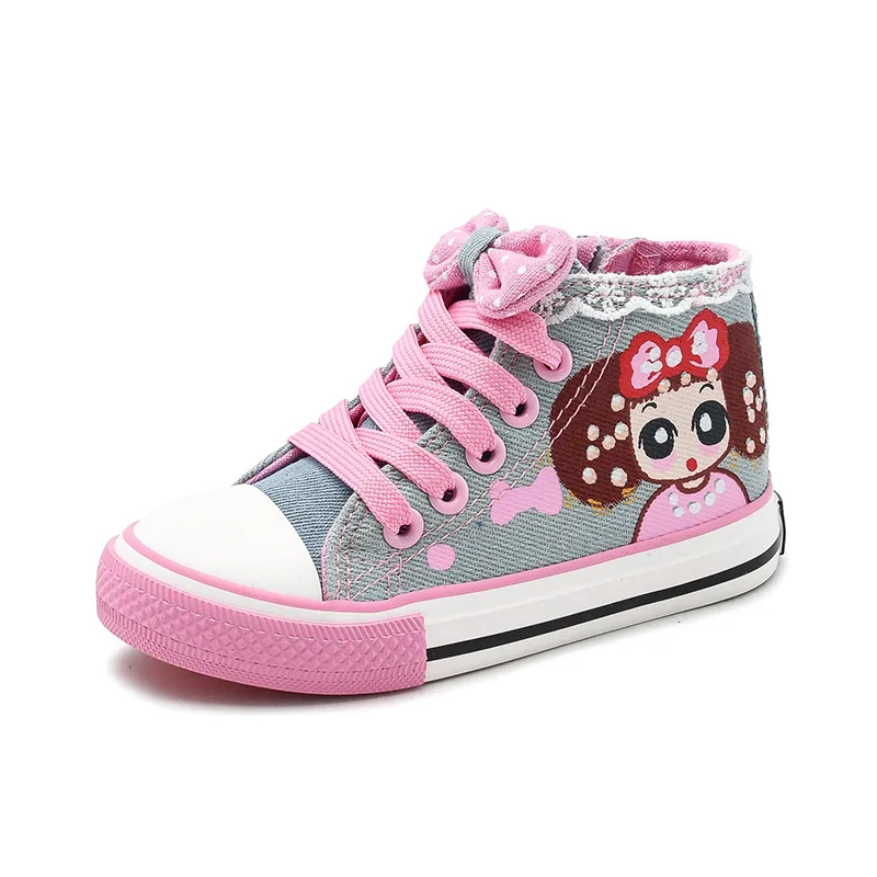 Children's High-Up Canvas Shoes Autumn Girls'Shoes 2019 New Princess's Shoes Side Zipper Children's Shoes Leisure Shoes
Children's High-Up Canvas Shoes Autumn Girls'Shoes 2019 New Princess's Shoes Side Zipper Children's Shoes Leisure Shoes