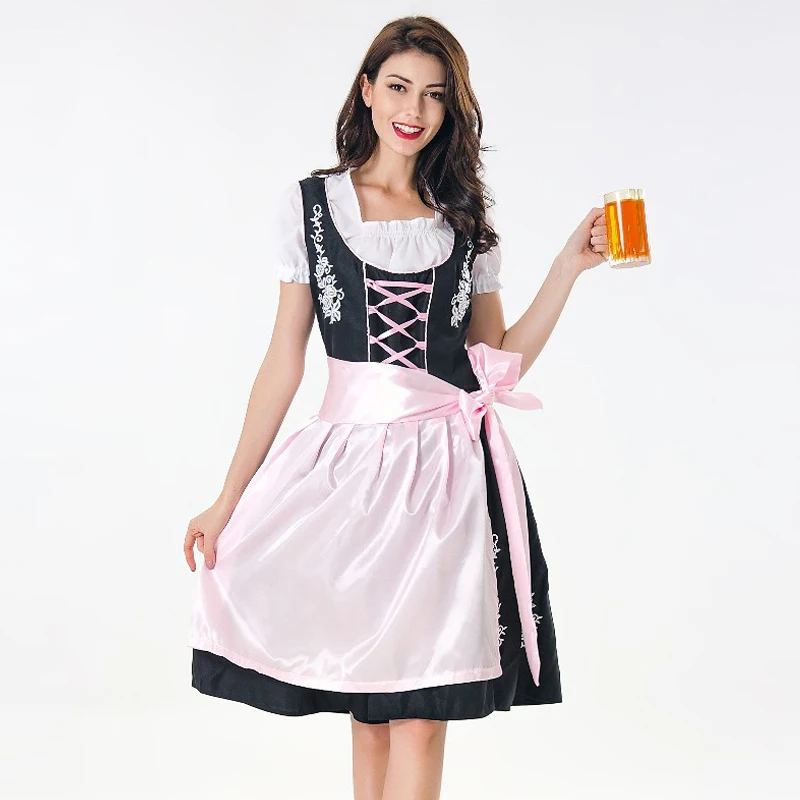 Женское платье для Октоберфеста Dirndl, женский костюм Баварии, нарядное платье для французской подружки
Женское платье для Октоберфеста Dirndl, женский костюм Баварии, нарядное платье для французской подружки