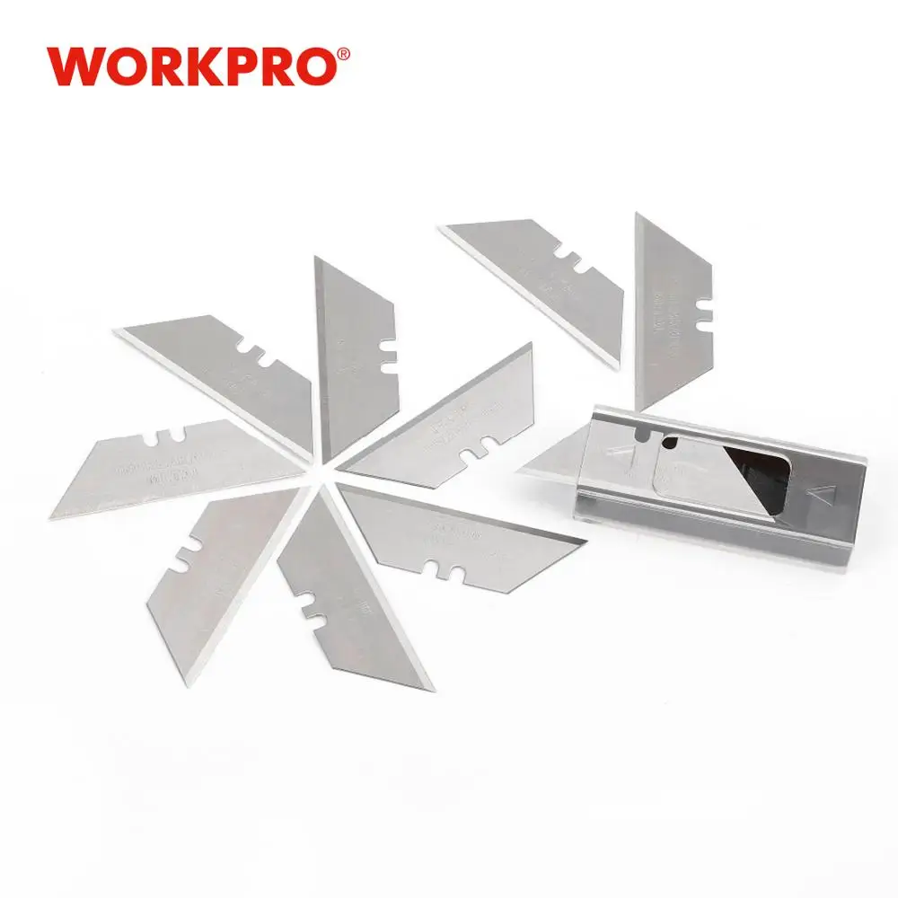 WORKPRO Набор лезвий для складного практического ножа оригинальные SK5 лезвия 10