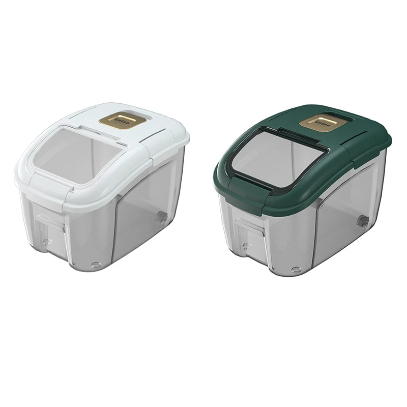 10KG Kitchen Container Bucket Insect-Proof Moisture-Proof Rice Box Grain Sealed Jar Home Storage Pet Dog Food Store
10KG Kitchen Container Bucket Insect-Proof Moisture-Proof Rice Box Grain Sealed Jar Home Storage Pet Dog Food Store