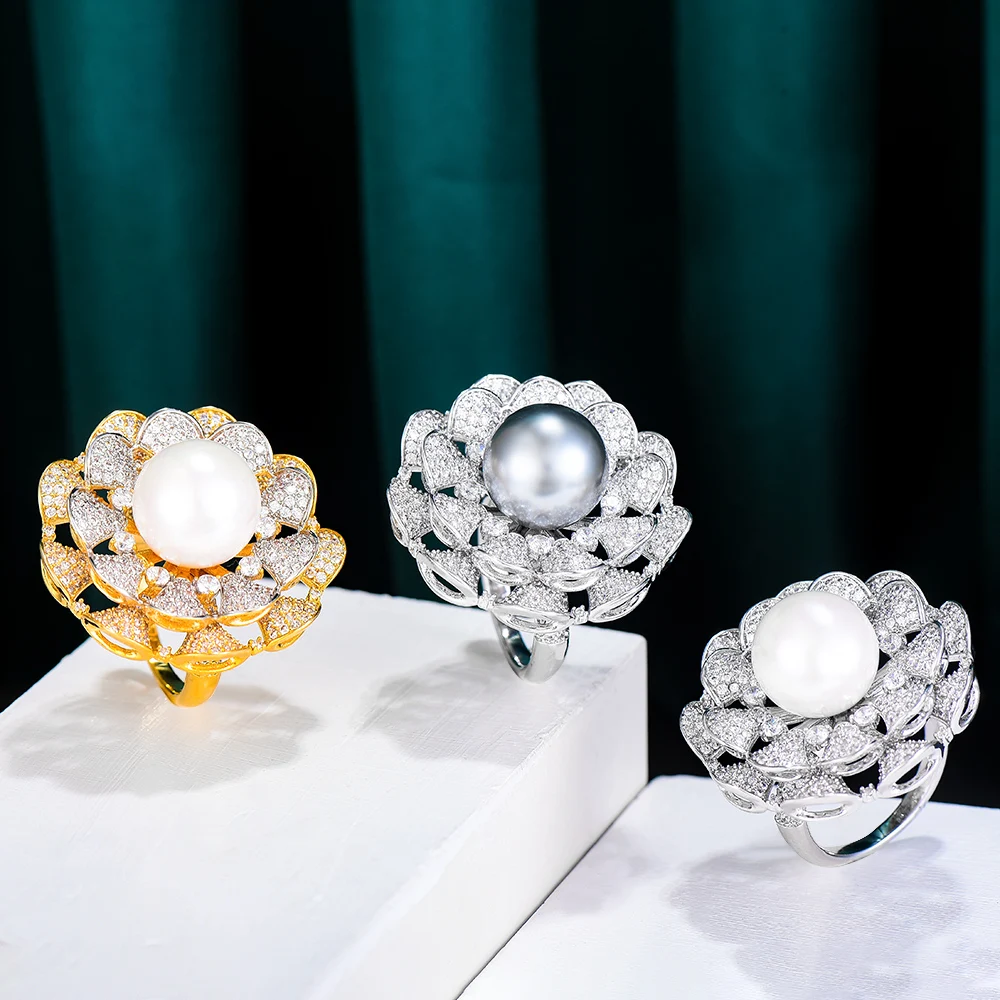 KellyBola Jewelry Luxury Sparkling Full Cubic Zirconia Ring Women's Wedding Engagement Banquet Exquisite Jewelry Accessories
KellyBola Jewelry Luxury Sparkling Full Cubic Zirconia Ring Women's Wedding Engagement Banquet Exquisite Jewelry Accessories