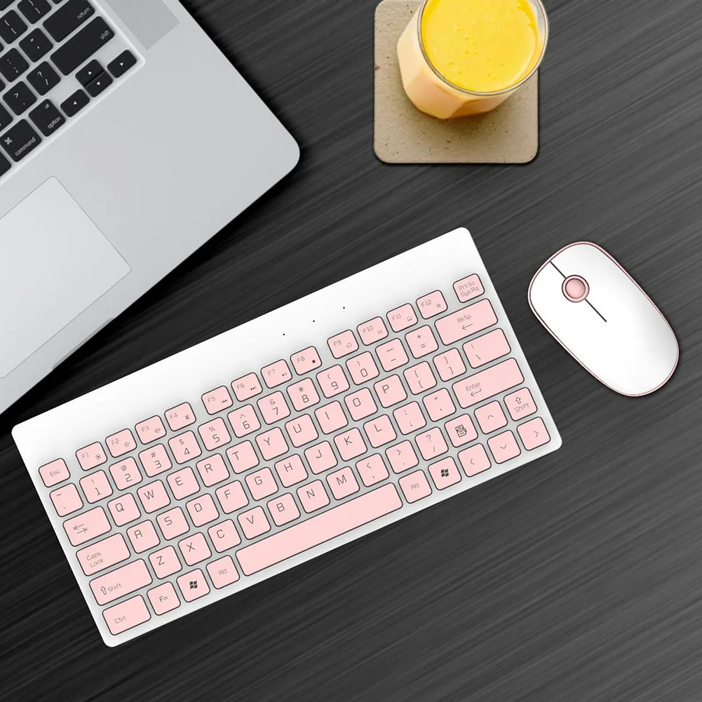 Wireless Adjustable Mechanical Keyboard 1500DPI Mouse Set for Laptop Computer | Компьютеры и офис
