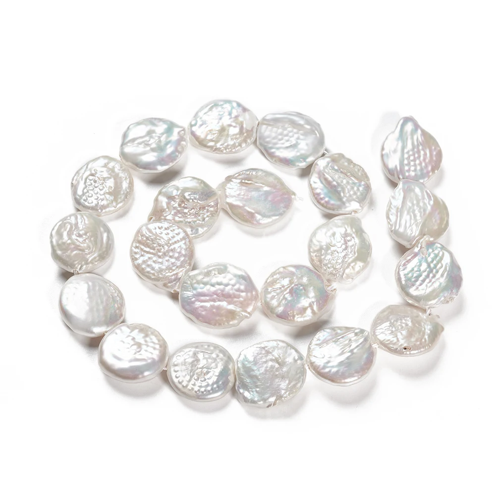 Натуральный барочный жемчуг Keshi, бусины из натурального пресноводного жемчуга, плоские круглые бусины из ракушек 17 ~ 22x16 ~ 17x8 мм, отверстие 1 м... 
Натуральный барочный жемчуг Keshi, бусины из натурального пресноводного жемчуга, плоские круглые бусины из ракушек 17 ~ 22x16 ~ 17x8 мм, отверстие 1 м...