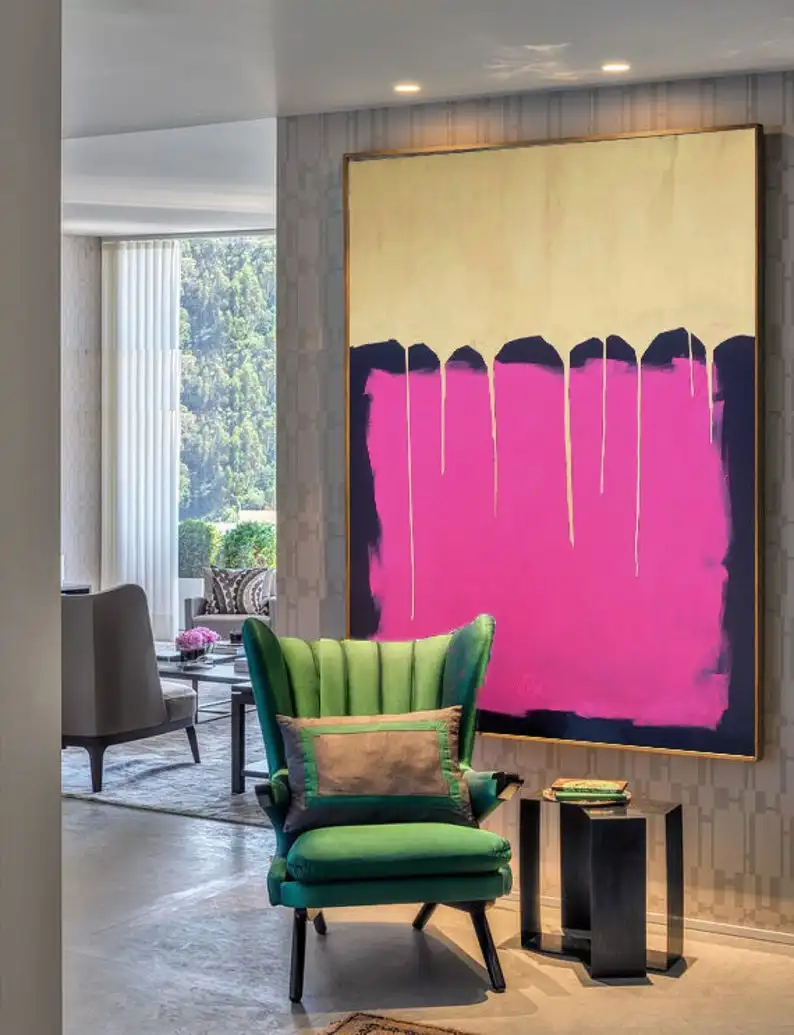 Large Wall Art Painting On Canvas Oversized Wall Art Abstract Oil Painting Gold Painting Pink Painting Canvas Art Wall Decor
Large Wall Art Painting On Canvas Oversized Wall Art Abstract Oil Painting Gold Painting Pink Painting Canvas Art Wall Decor