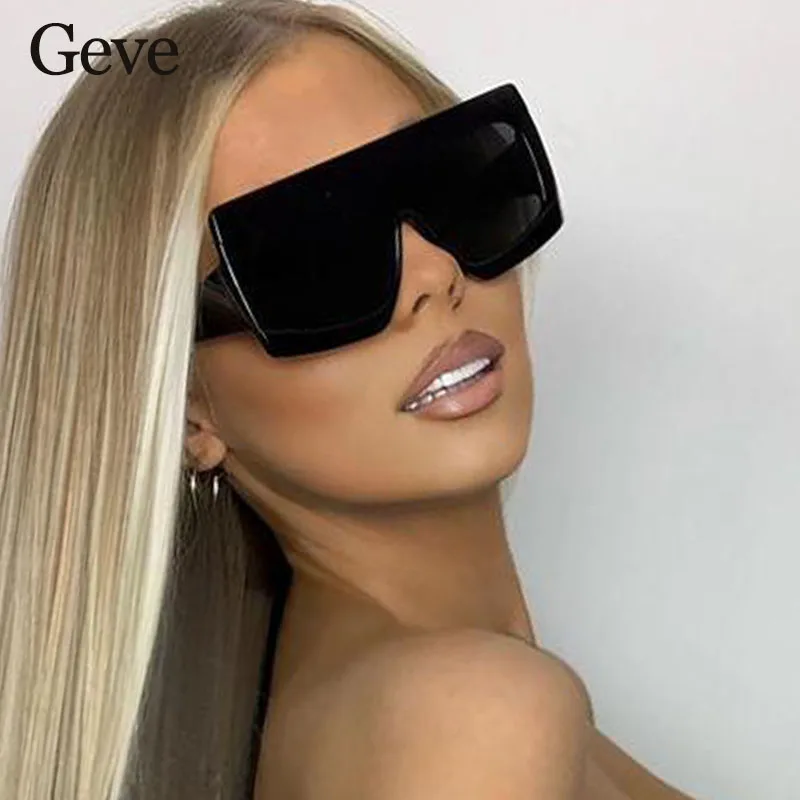 Irregular Oversized Sunglasses Women Men New Flat Top Luxury Brand Sun Glasses Female Big Shades UV400 Gafas De Sol Oculos
Irregular Oversized Sunglasses Women Men New Flat Top Luxury Brand Sun Glasses Female Big Shades UV400 Gafas De Sol Oculos