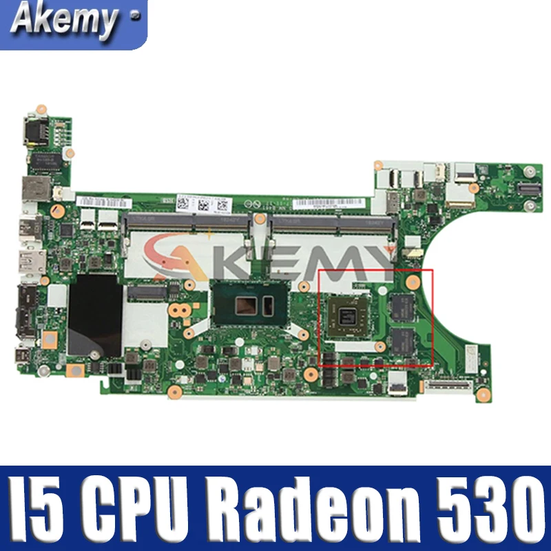 

Akemy For The New Lenovo Thinkpad L480 L580 Notebook Motherboard EL480 EL580 NM-B461 CPU I5 GPU AMD Radeon 530 2GB 100% Tested