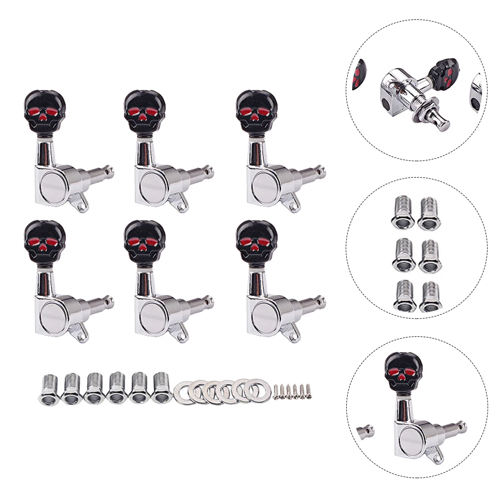1 Set Guitar Tuner Sturdy High Quality Prime Durable Tuning Peg Guitar Tuner for Bass
1 Set Guitar Tuner Sturdy High Quality Prime Durable Tuning Peg Guitar Tuner for Bass