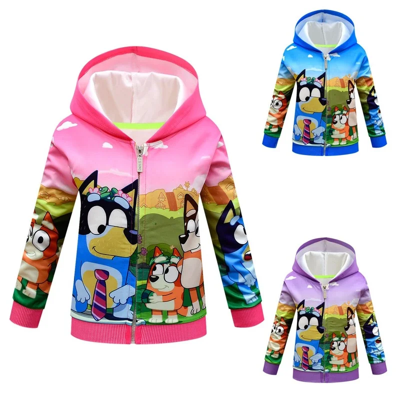 bingo bluey Spring and Autumn Children's Jacket New Boys and Girls Outing Clothes Jacket Children Zipper Cardigan Jacket Toddler
bingo bluey Spring and Autumn Children's Jacket New Boys and Girls Outing Clothes Jacket Children Zipper Cardigan Jacket Toddler