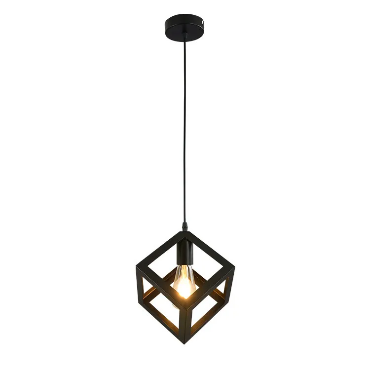 E27 Hanging lamp Triangle Cube Design Indoor Pendant lamp Modern Hanging lamp Geometry Design Industrial Creative Artistic Ceili
E27 Hanging lamp Triangle Cube Design Indoor Pendant lamp Modern Hanging lamp Geometry Design Industrial Creative Artistic Ceili