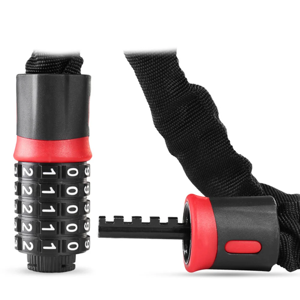 Chain Lock 5-Digit Resettable Anti-Theft Lock High Safety and Flexible Keyless Password Lock for Bike Door
Chain Lock 5-Digit Resettable Anti-Theft Lock High Safety and Flexible Keyless Password Lock for Bike Door