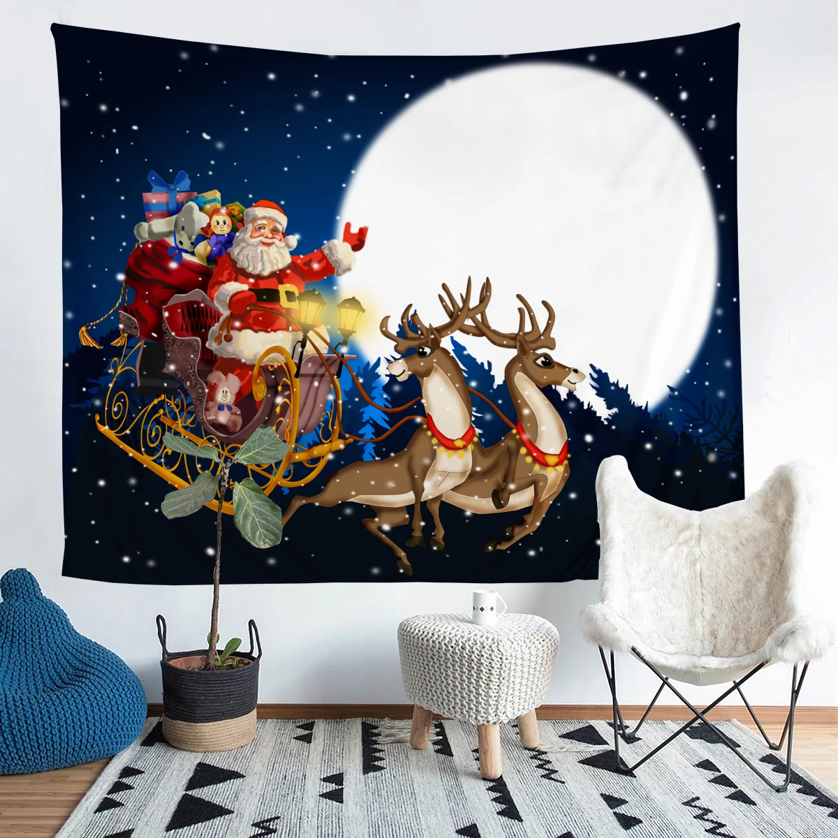Christmas Printed Living Room Decoration Wall Hanging Tapestry Yoga Mat Rug Home Decor Art
Christmas Printed Living Room Decoration Wall Hanging Tapestry Yoga Mat Rug Home Decor Art