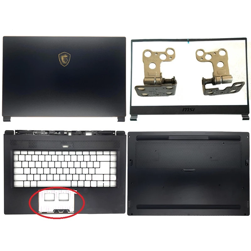 Новинка, чехол для MSI GS65 GS65VR, задняя крышка для ноутбука с зеркальной поверхностью/Передняя панель/петли/Упор для рук/Нижняя крышка
Новинка, чехол для MSI GS65 GS65VR, задняя крышка для ноутбука с зеркальной поверхностью/Передняя панель/петли/Упор для рук/Нижняя крышка