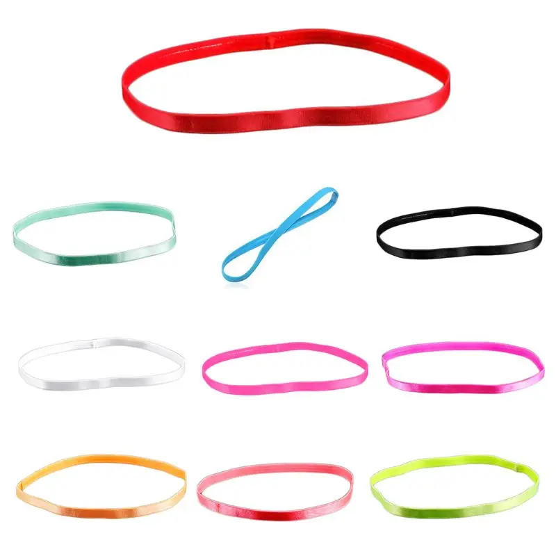 Unisex Non Slip Sports Mini Headband Bright Candy Color Elastic Yoga Sweatband
Unisex Non Slip Sports Mini Headband Bright Candy Color Elastic Yoga Sweatband