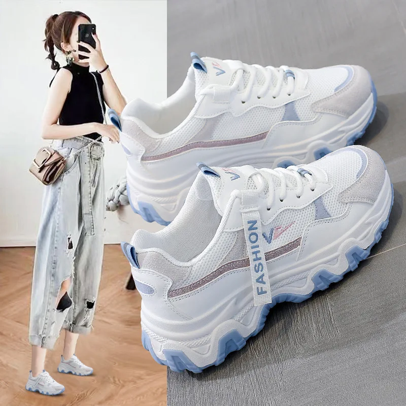 Women Sport Running Shoes Air Mesh Breathable Walking Women Sneakers Comfortable White Fashion Casual Shoes Chaussure Femme
Women Sport Running Shoes Air Mesh Breathable Walking Women Sneakers Comfortable White Fashion Casual Shoes Chaussure Femme