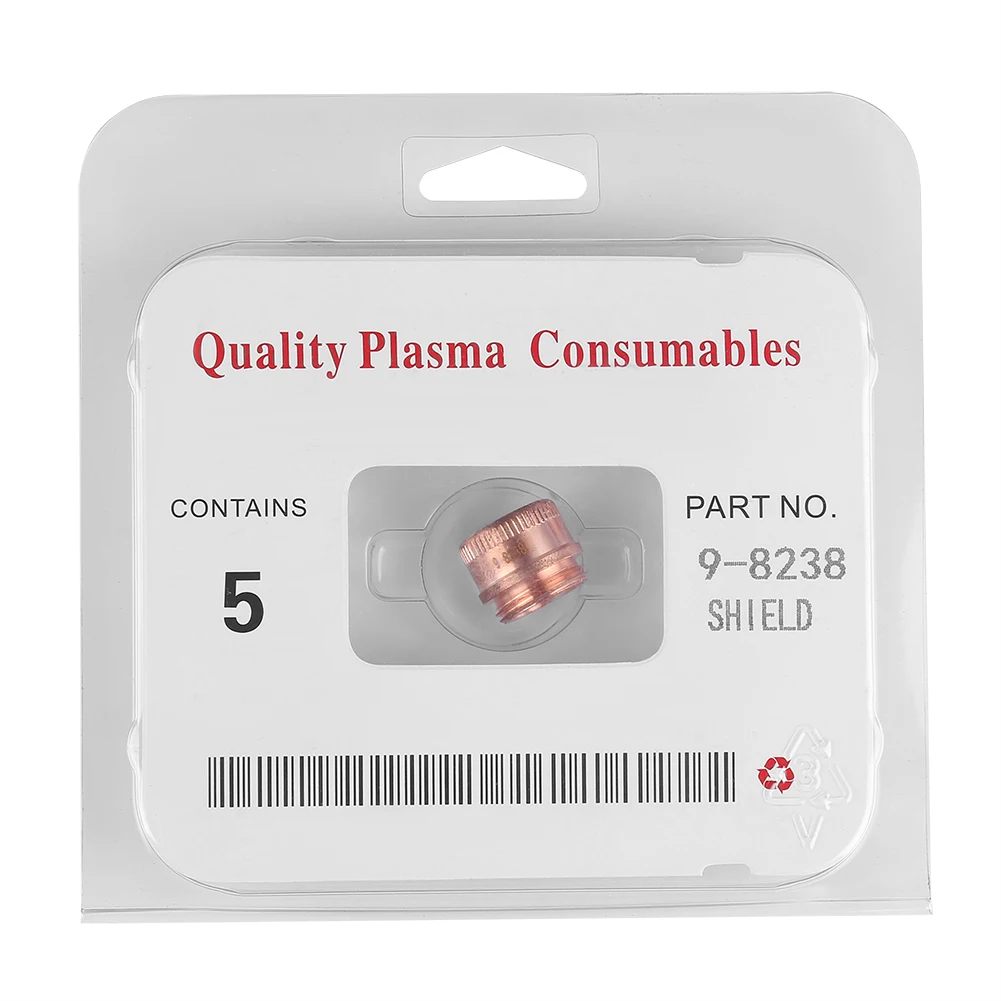 5pcs 50-60A Plasma Shield Cap for Thermal Dynamics SL60-SL100 Cutting Torch 9-8238
5pcs 50-60A Plasma Shield Cap for Thermal Dynamics SL60-SL100 Cutting Torch 9-8238