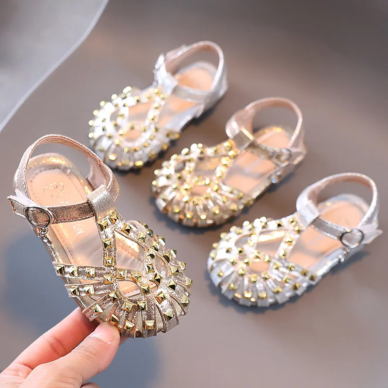 Girls Shoes Spring Children Shoes Girl Rivets Princess Autumn Toddler Girls Kids Flat Shoes Style Girls Summer Sandals E04143
Girls Shoes Spring Children Shoes Girl Rivets Princess Autumn Toddler Girls Kids Flat Shoes Style Girls Summer Sandals E04143