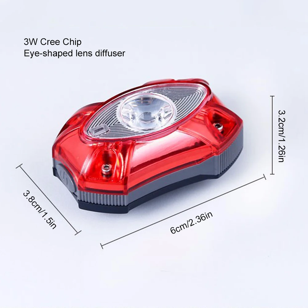3W USB Rechargeable Rear Tail Bike Light Lamp Taillight Rain Waterproof Bright LED Safety Cycling Bicycle Light Accessories
3W USB Rechargeable Rear Tail Bike Light Lamp Taillight Rain Waterproof Bright LED Safety Cycling Bicycle Light Accessories