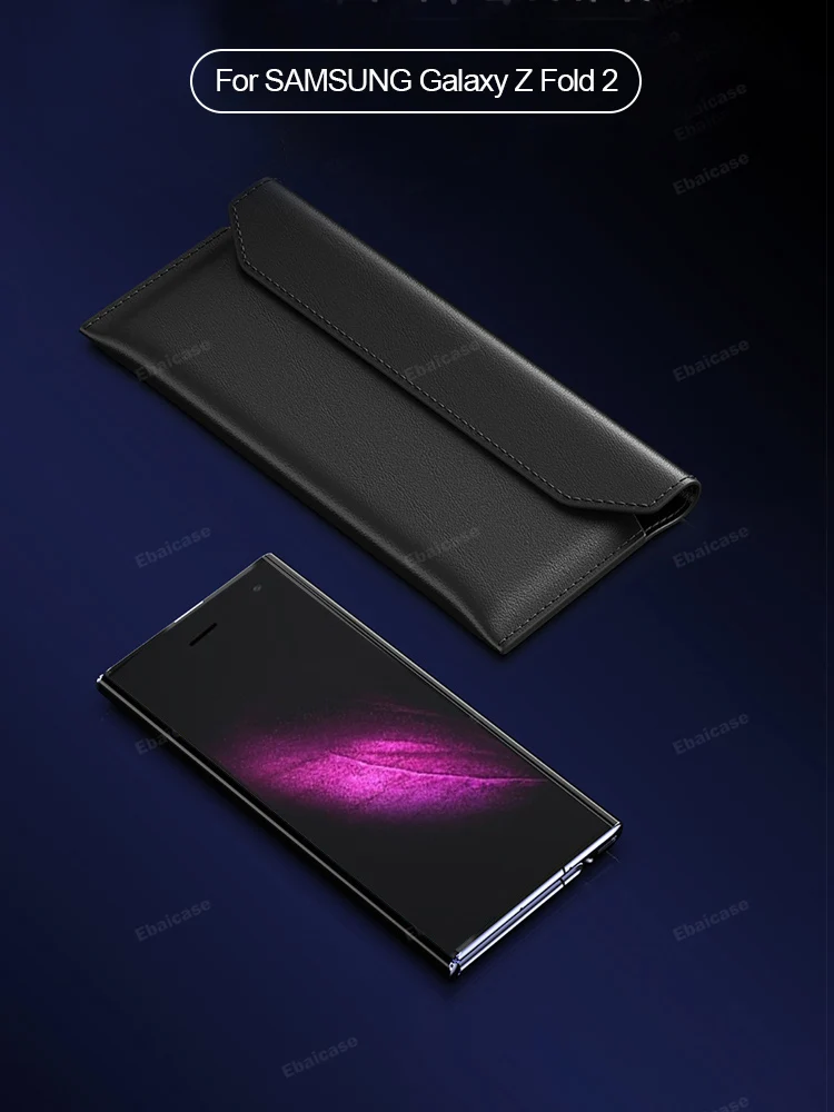 

Чехол из воловьей кожи для Samsung W20, складной чехол-кошелек из натуральной кожи, сумка для Samsung Galaxy Z Fold 2 W2020 F9000, чехол
