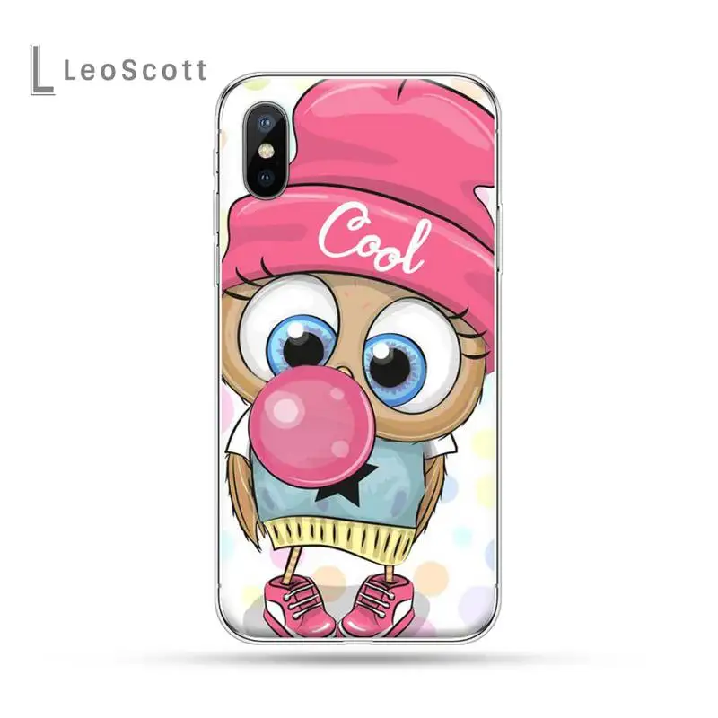 Cute cartoon animal Owl Phone Cases for iPhone 11 12 pro XS MAX 8 7 6 6S Plus X 5S SE 2020 XR
Cute cartoon animal Owl Phone Cases for iPhone 11 12 pro XS MAX 8 7 6 6S Plus X 5S SE 2020 XR