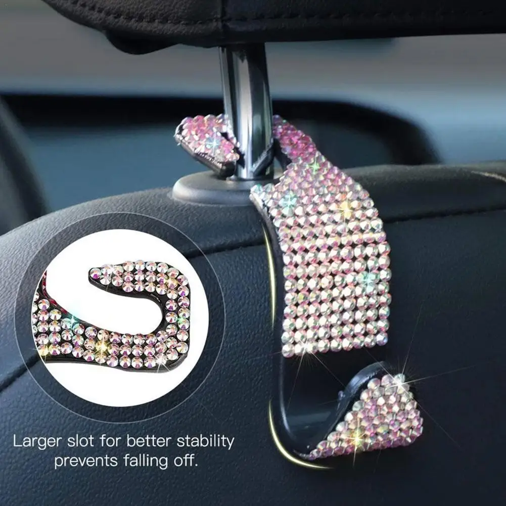 Creative Hidden Diamond Auto Seat Hook Hanger Bag Organizer Clip Choose 2 Accessories Holder Car Color Can C5V3
Creative Hidden Diamond Auto Seat Hook Hanger Bag Organizer Clip Choose 2 Accessories Holder Car Color Can C5V3